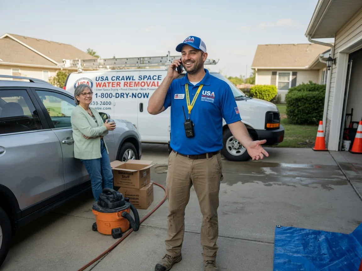 Crawl Space Water Removal Alma, AR FAQs